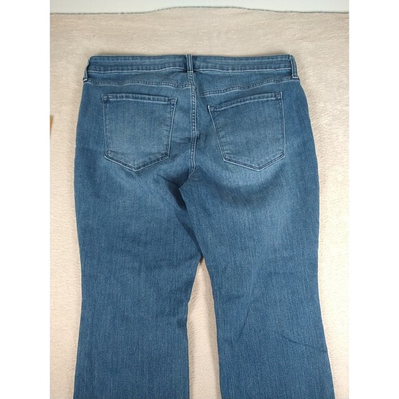Old Navy Wow Boot Cut Jeans Women's 16 Mid Rise Stretch - Picture 10 of 11